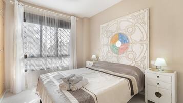 2 間睡房、熨斗/熨衫板、免費 Wi-Fi、床單