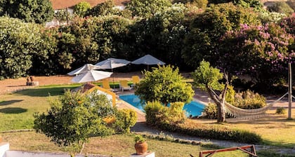 Casita de campo 'Herdade Da Ordem' con piscina compartida, jardín compartido y Wi-Fi