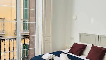 1 chambre, fer et planche Ă repasser, Wi-Fi gratuit, draps fournis