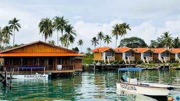 Premium bedding, individually furnished, laptop workspace