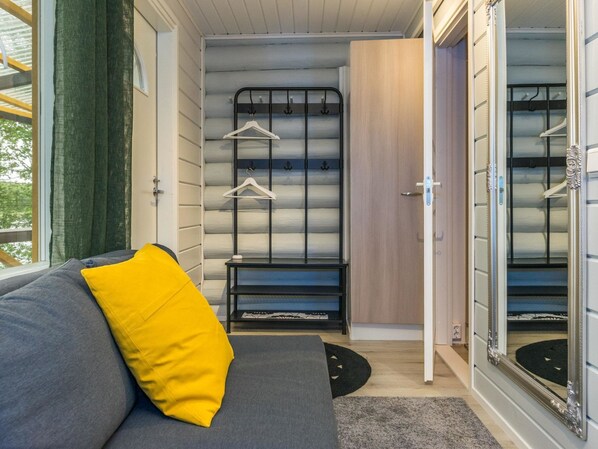 Fernseher, Kamin