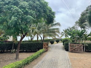 Overnattingsstedets uteområder