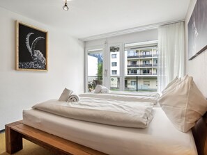 2 chambres, accès au Wi-Fi (inclus), literie fournie