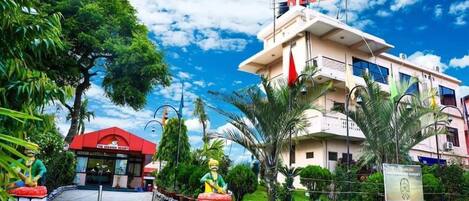 Facciata della struttura