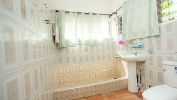 Towels, soap, toilet paper