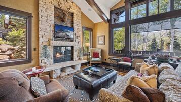 تلفزيون، مدفأة