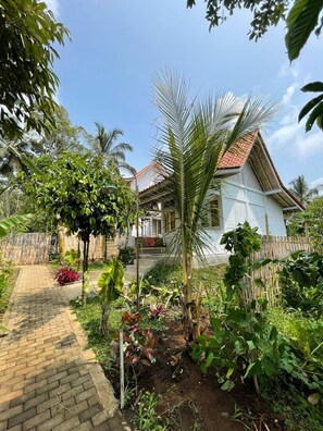 Façade de l’hébergement