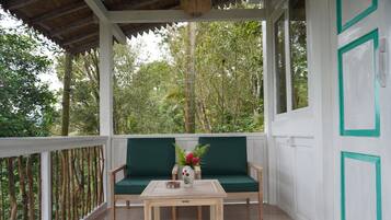 Double Room, Hill View | Terrace/patio
