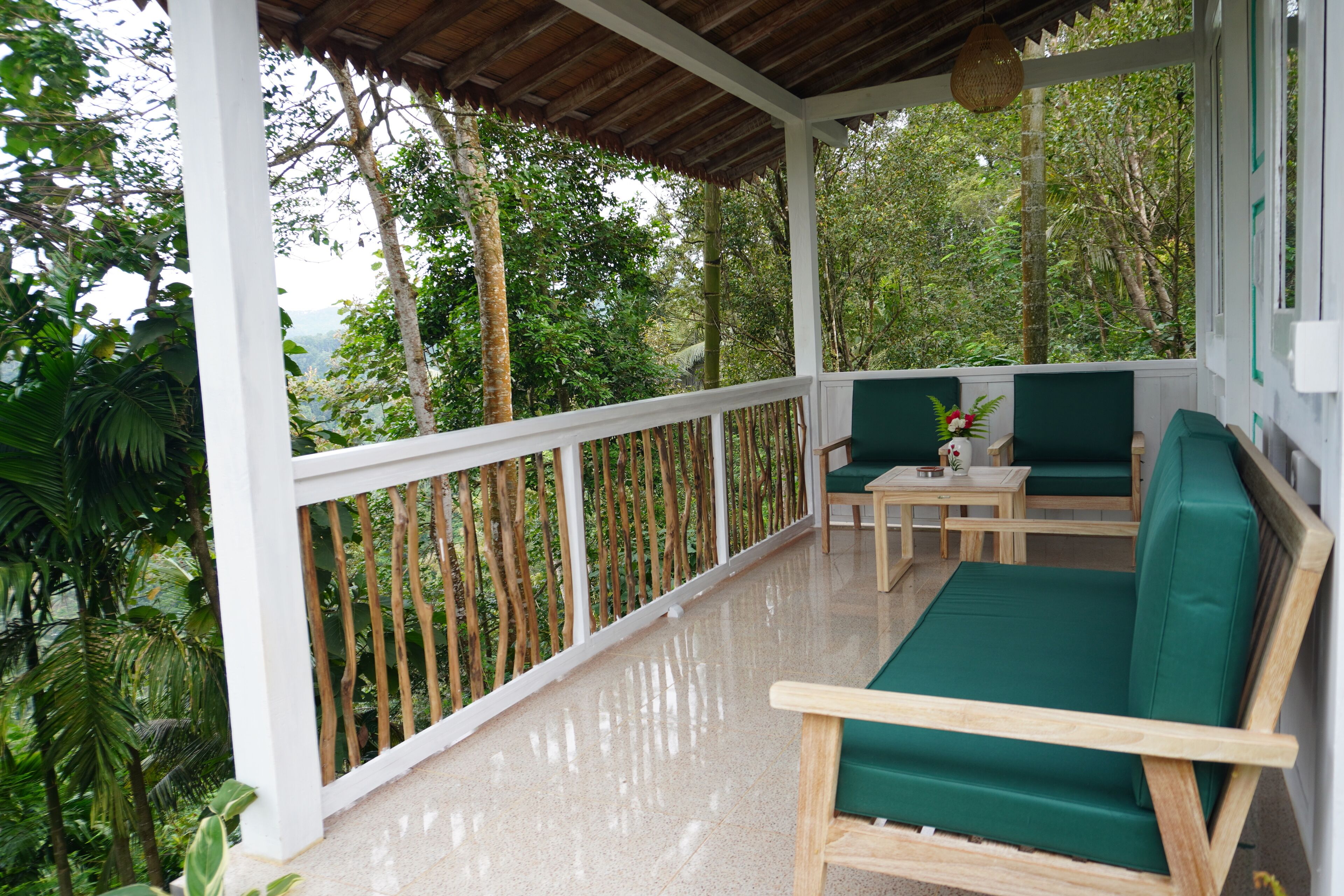 Doppelzimmer, Hügelblick | Terrasse/Patio