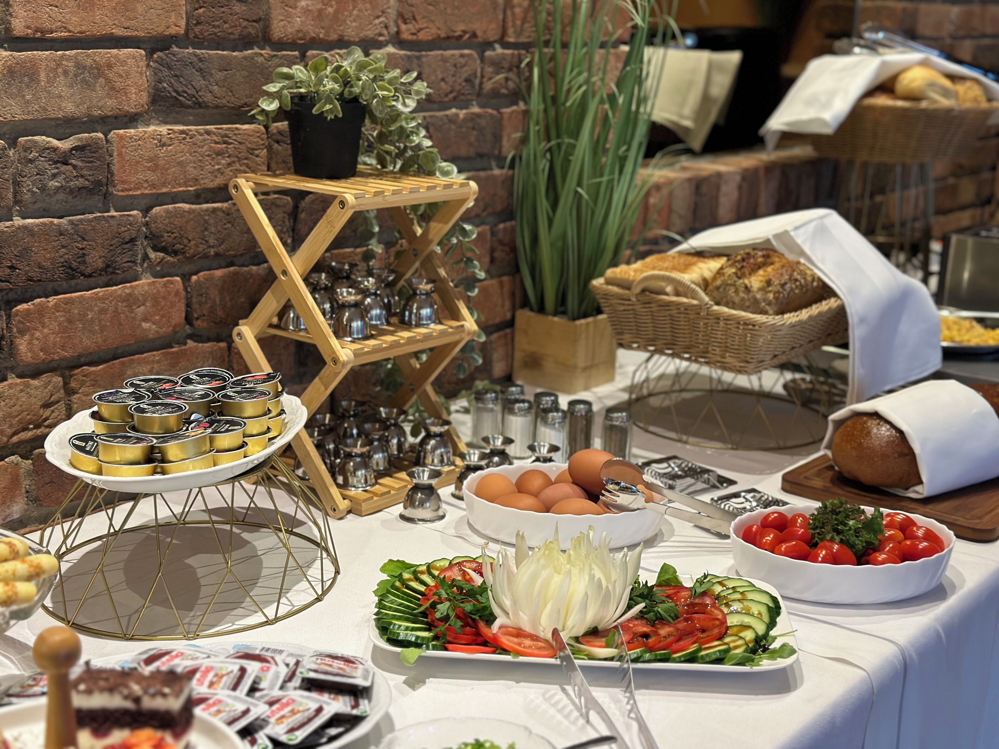 Frokostbuffé er inkludert hver dag