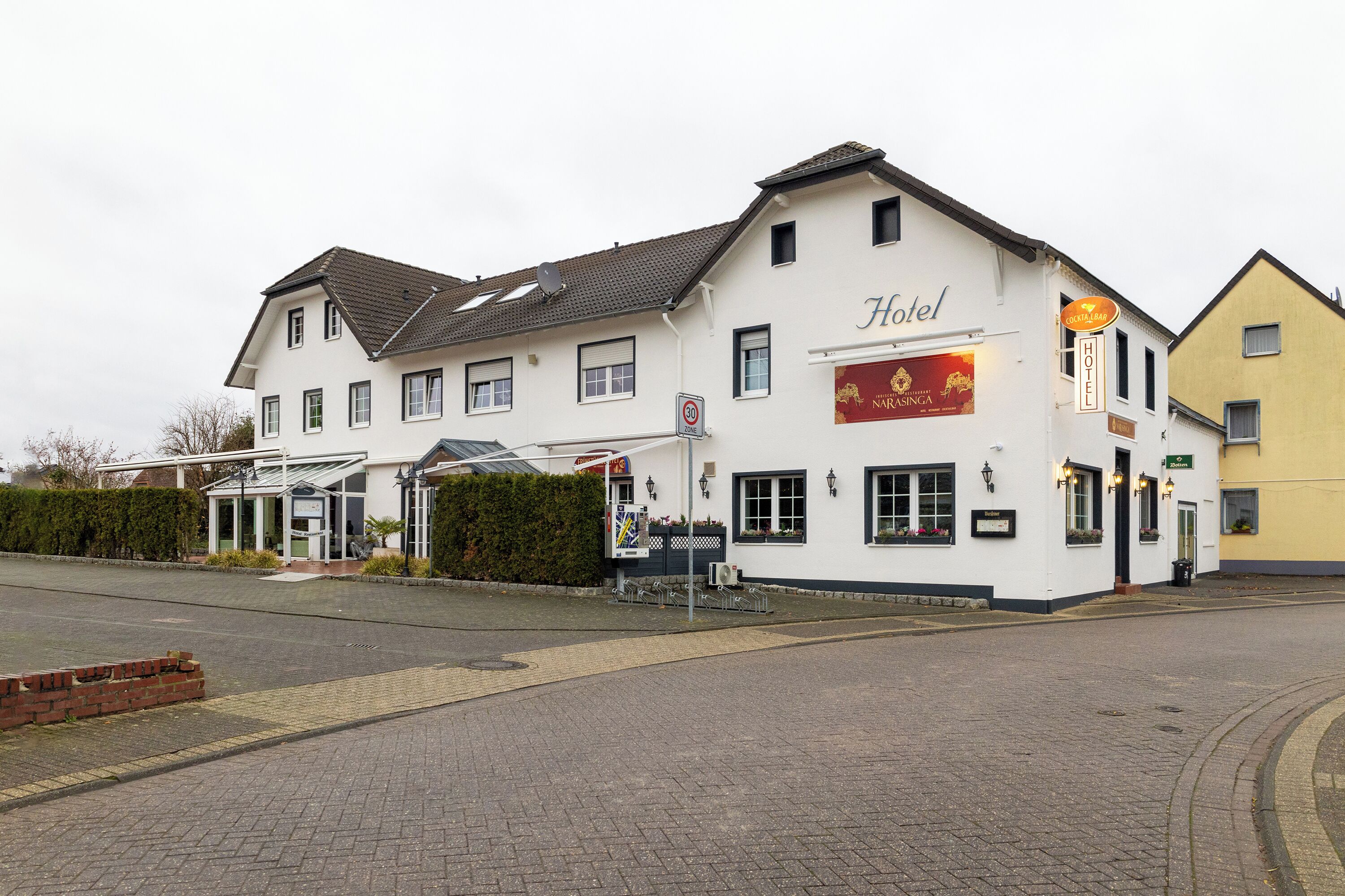Fassade der Unterkunft