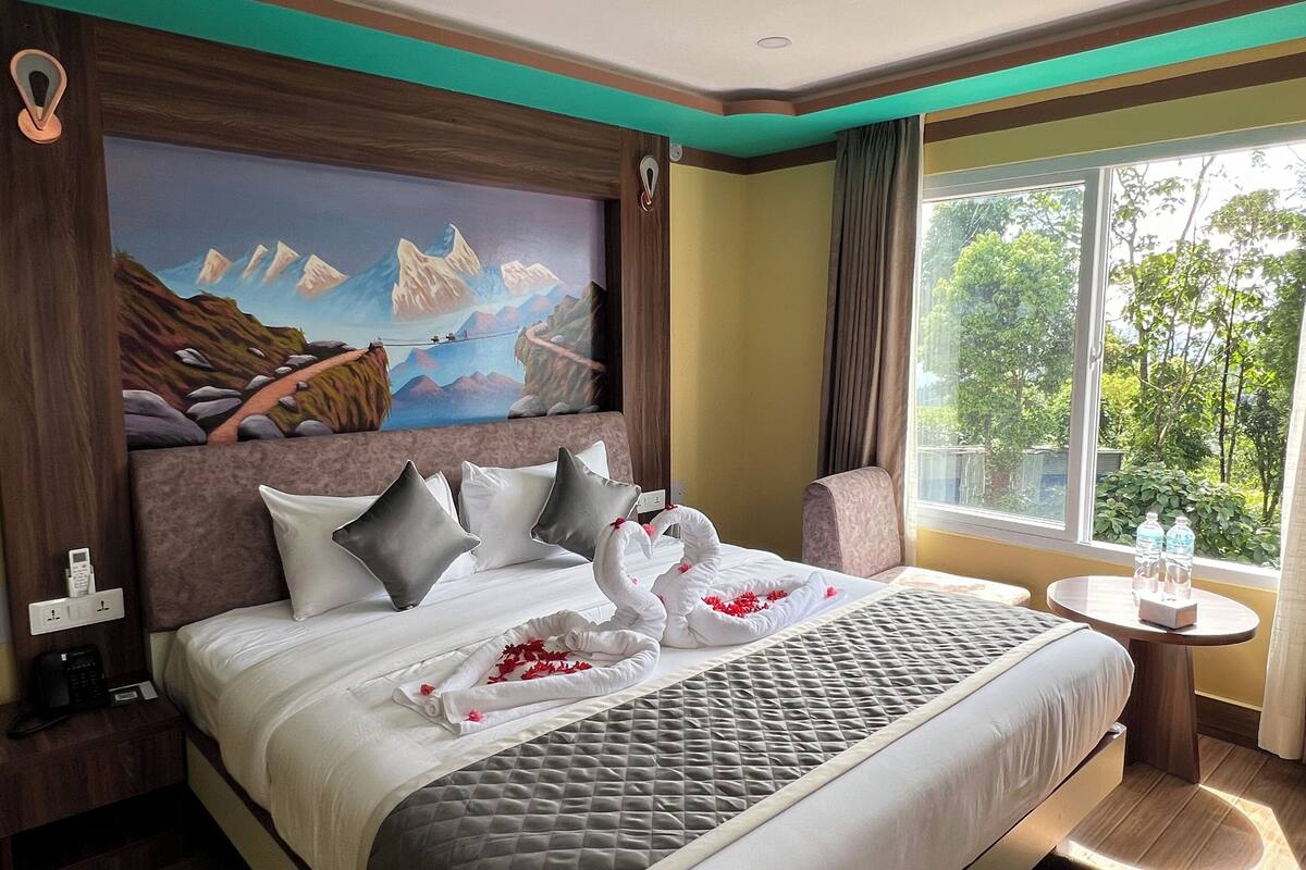 Superior Room, Non Smoking, Mountain View | Desk, laptop workspace, soundproofing, free WiFi