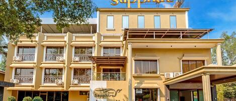 Fassade der Unterkunft