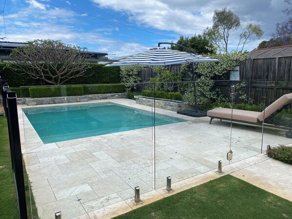 Pool - Modern Garden Getaway close to Burwood, 2 BR, WiFi, Parking and Pool! (Enfield)