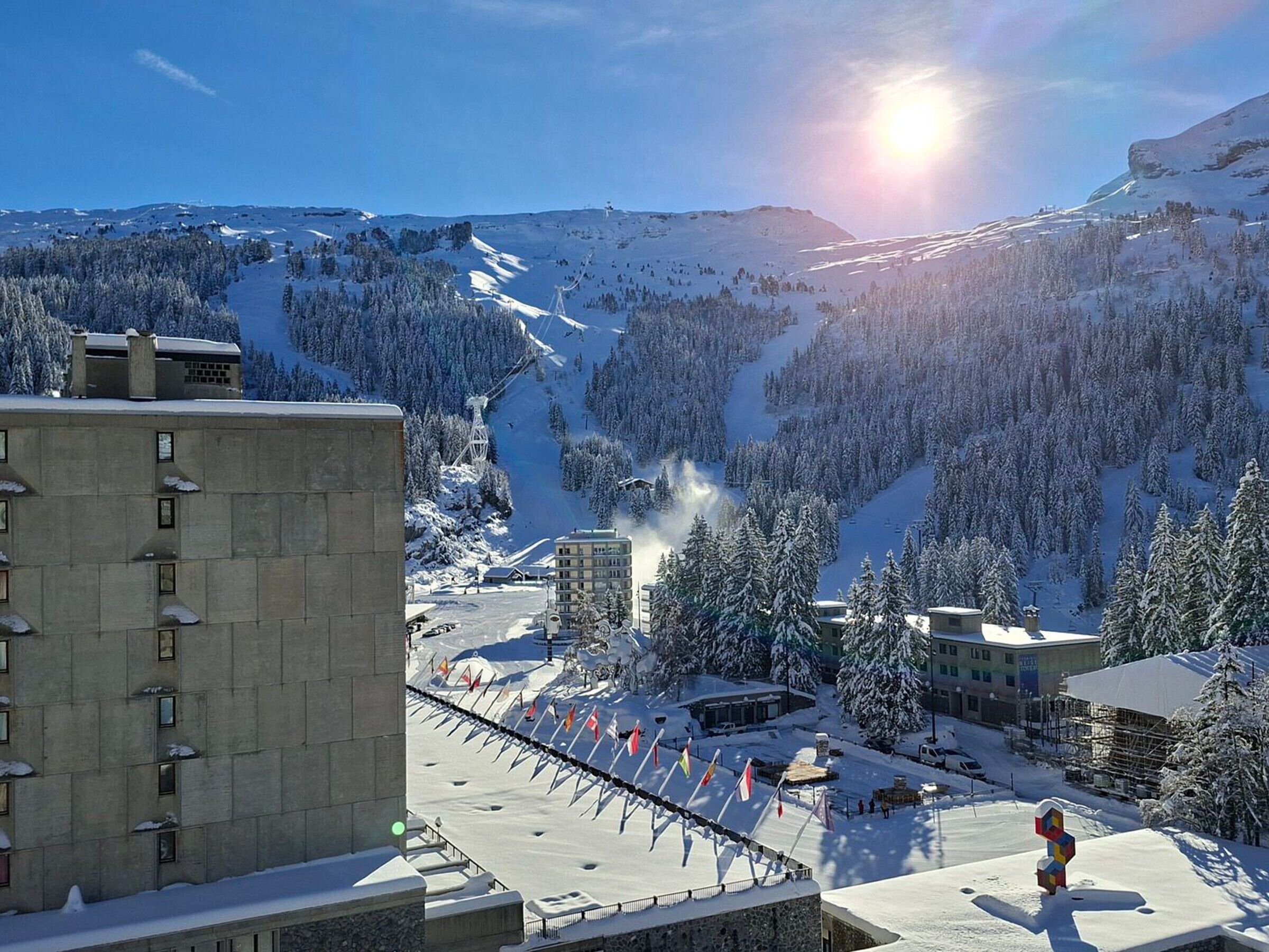 Snow and ski sports