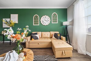 Smart-tv en een kantoor