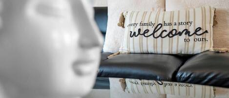 4 bedrooms, iron/ironing board, travel cot, WiFi