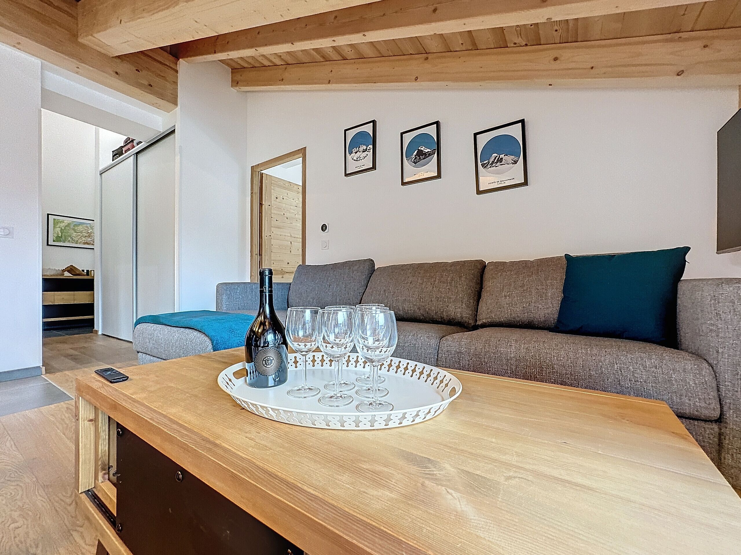 Les 3 Mousquetons- Appartement- 6,8 Pers - Proche - Les Gets
