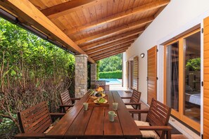 Terrace/patio - Villa Dol (Buzet)