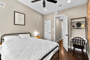 4 bedrooms, iron/ironing board, travel crib, WiFi