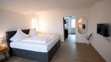 1 Schlafzimmer, kostenloses WLAN, Bettwäsche