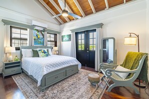 2 slaapkamers, een strijkplank/strijkijzer, gratis wifi, beddengoed