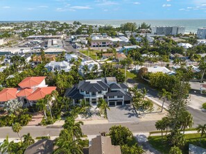 منظر من الجو على ارتفاع عالٍ