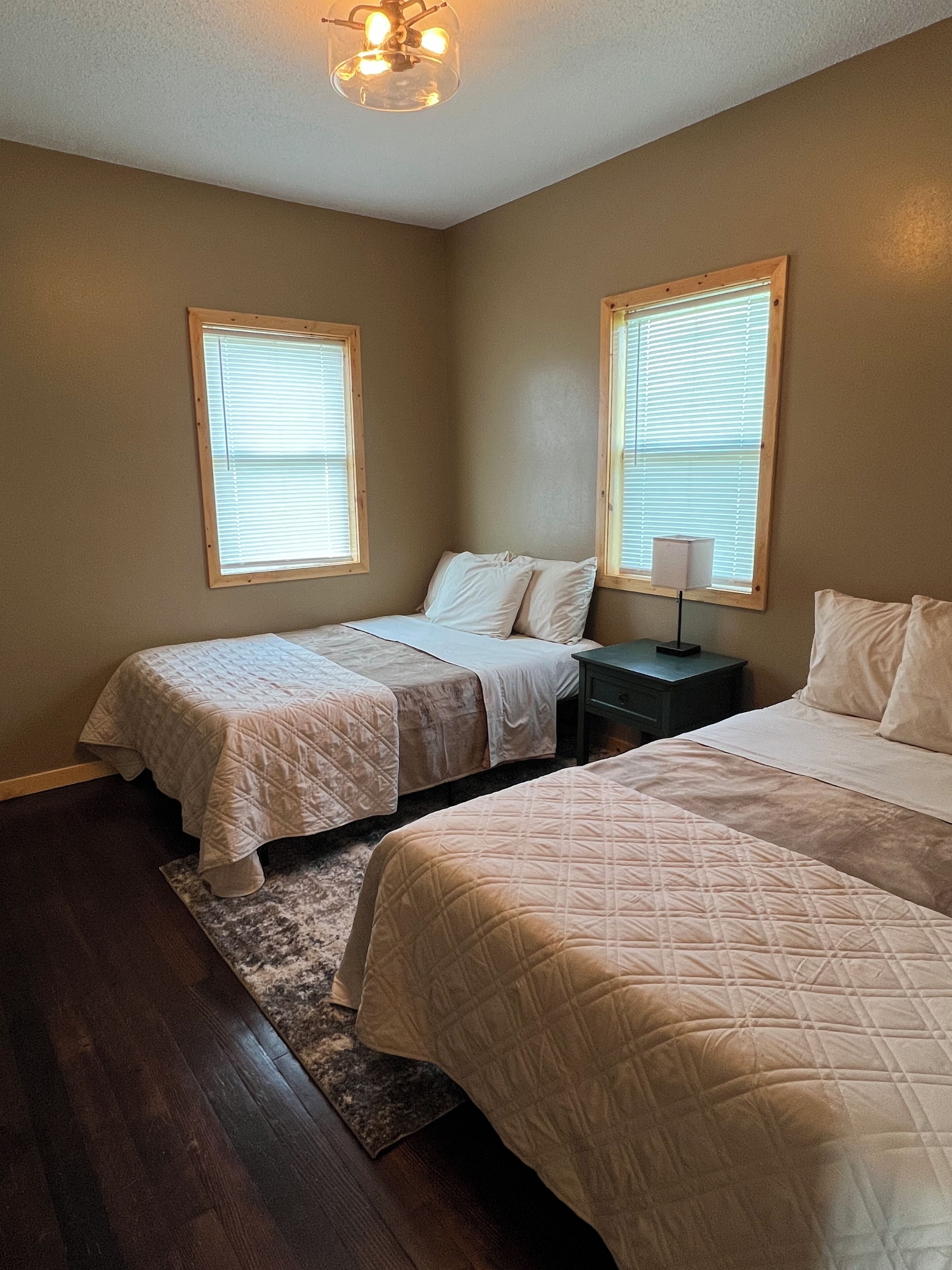 2 bedrooms, iron/ironing board, free WiFi, bed sheets