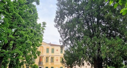 Enchanting 18th century villa with private parking a few km from Venice