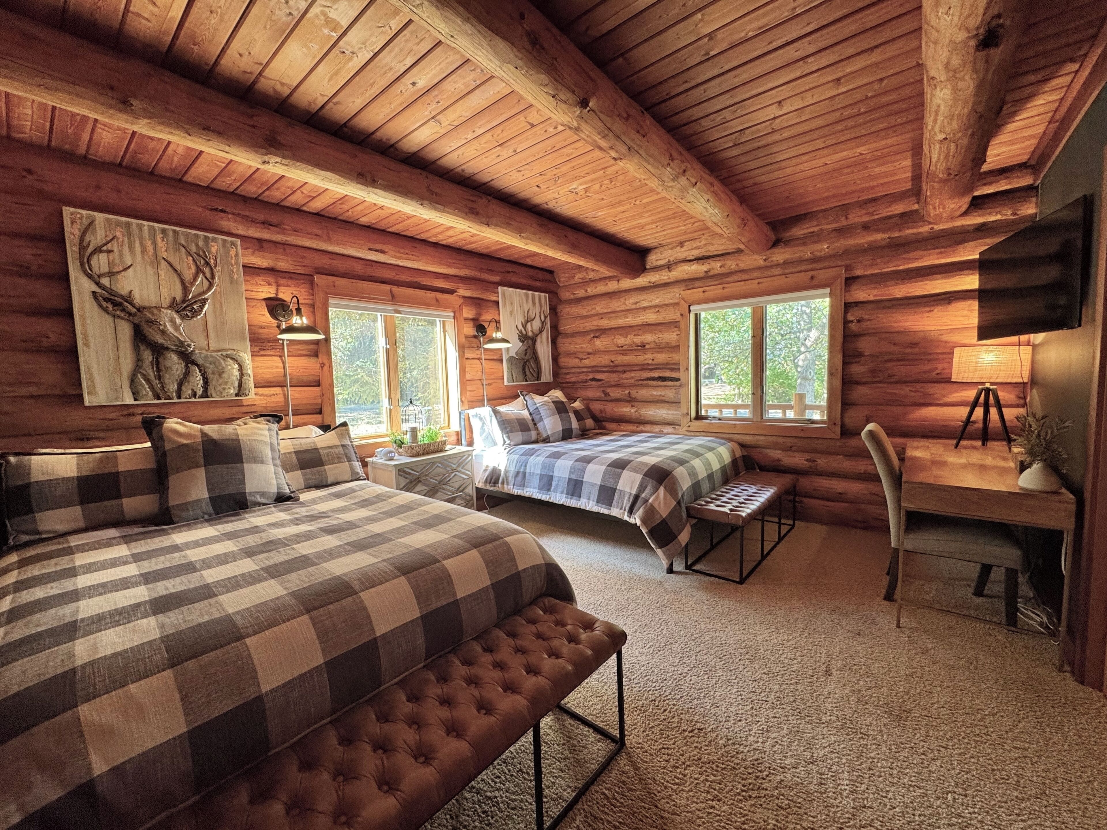 3 bedrooms, desk, iron/ironing board, free WiFi