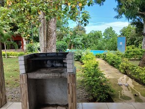 Family Studio, Pool View | Terrace/patio - Hotel Cabana Casita La Ermita (San Carlos)