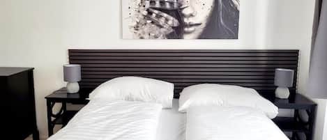 1 habitación, ropa de cama hipoalergénica y sistema de insonorización