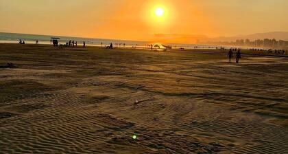 Pé na Areia Praia da Guilhermina