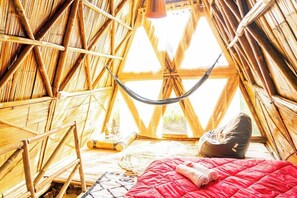 Småhus – deluxe | 1 soverom, safe på rommet, skrivebord og skrivebord for bærbar PC