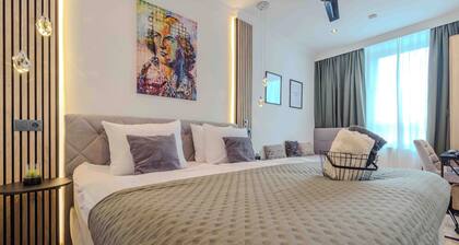 Schiller Apartment in Hof, Küche, Parkplatz, Wlan 250 Mbit,