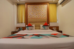 Habitación doble Deluxe | Insonorización, wifi gratis y ropa de cama 