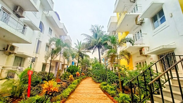 Voorkant van accommodatie