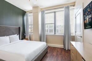 1 bedroom, iron/ironing board, bed sheets