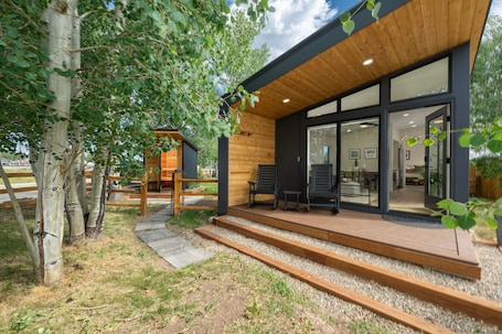 Terrace/patio. Modern Downtown Home w/ Private Sauna