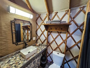 Shower, towels