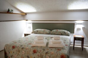 1 slaapkamer, een strijkplank/strijkijzer, wifi, beddengoed