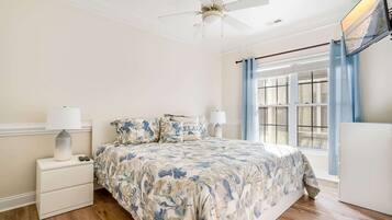 4 bedrooms, iron/ironing board, travel crib, WiFi