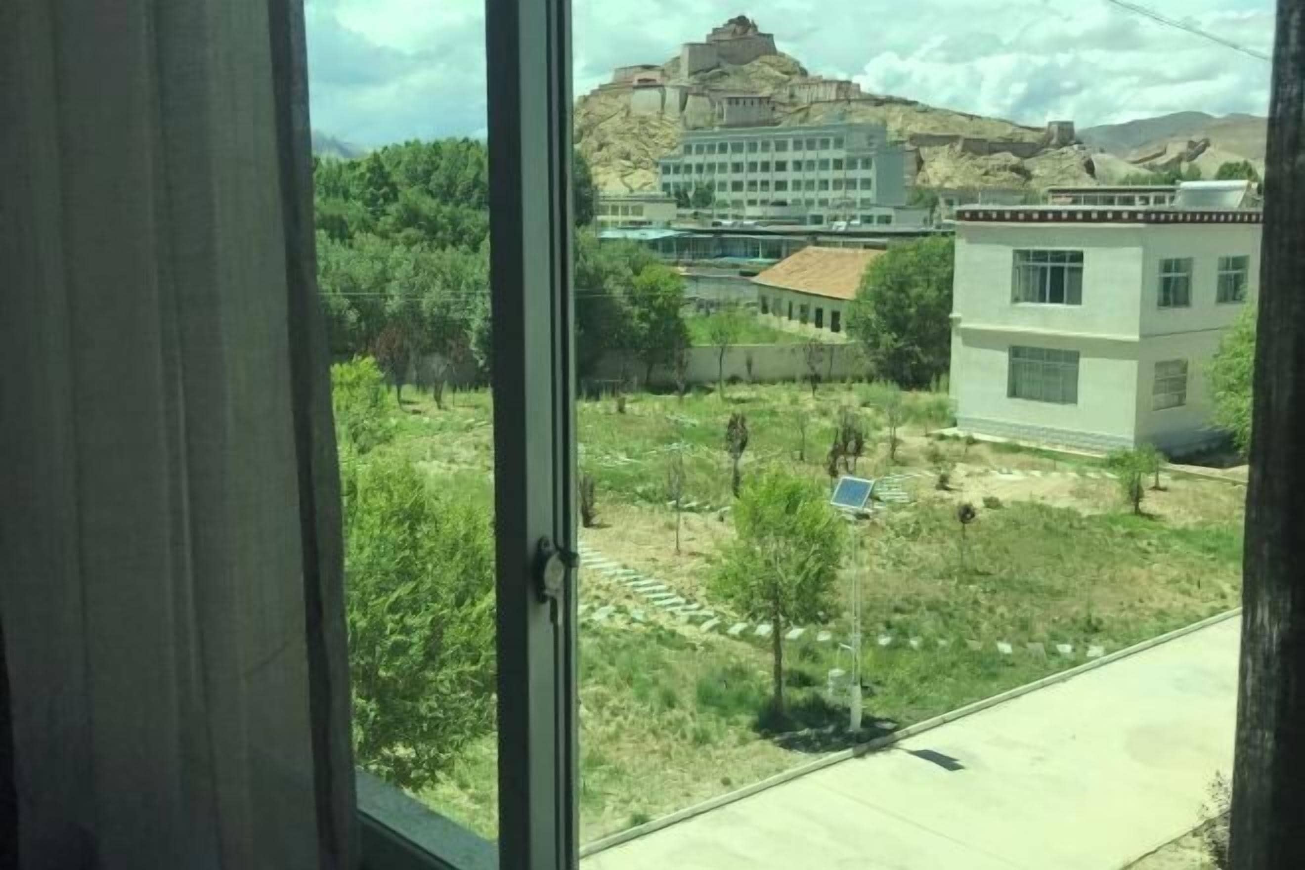 Uitzicht vanuit accommodatie