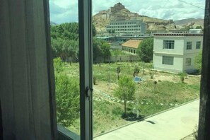 Uitzicht vanuit accommodatie