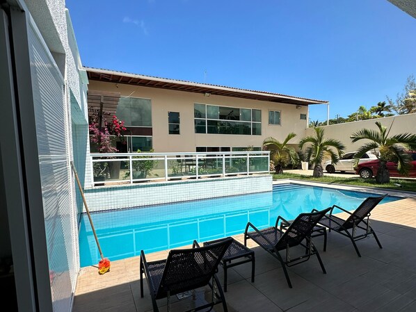 Alberca al aire libre 