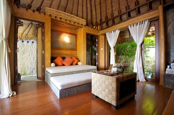 Villa 2 | Minibar, draps fournis