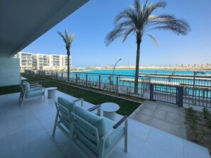 奢華公寓, 露台, 海濱風景 | 露台/庭院