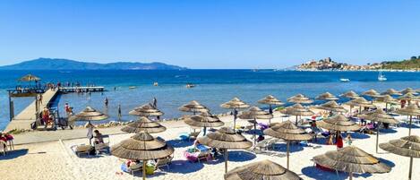 Plage, serviettes de plage