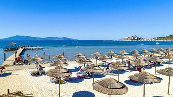 Plage, serviettes de plage