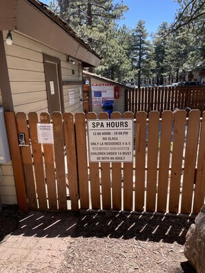 Enceinte de l’hébergement